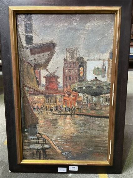 Moulin Rouge, 1928 by Fernand Laval, 1928