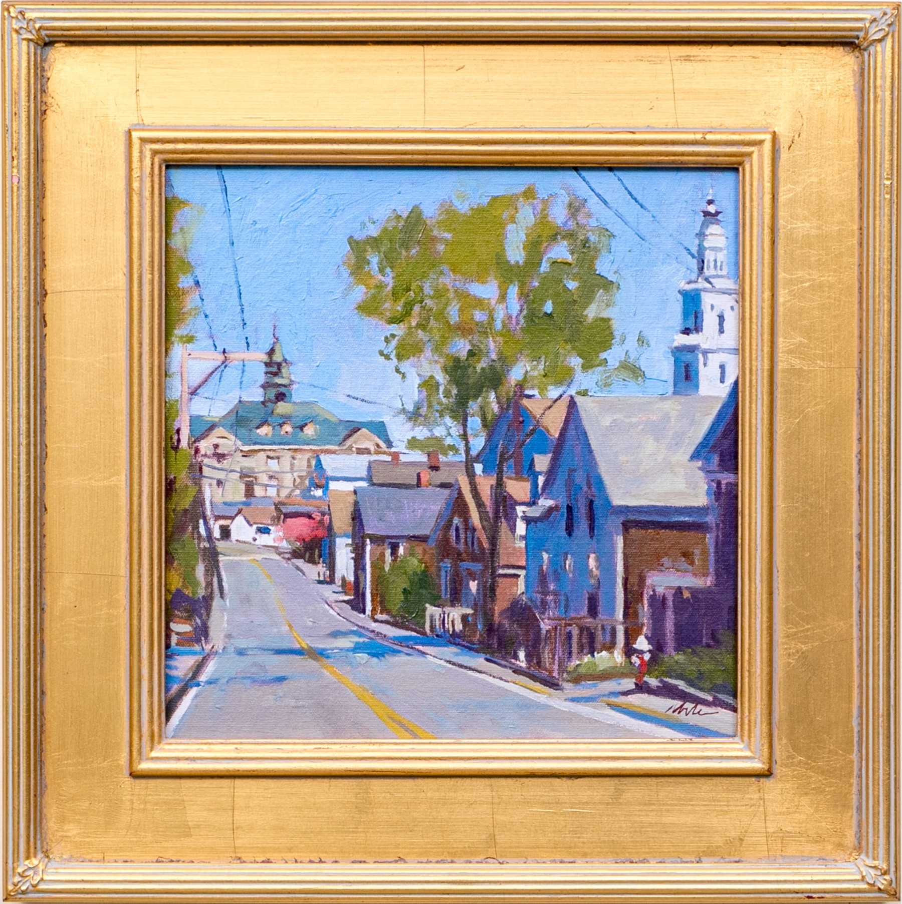 Artwork by Robert Abele, Robert Abele III (American, Made of oil on board painting