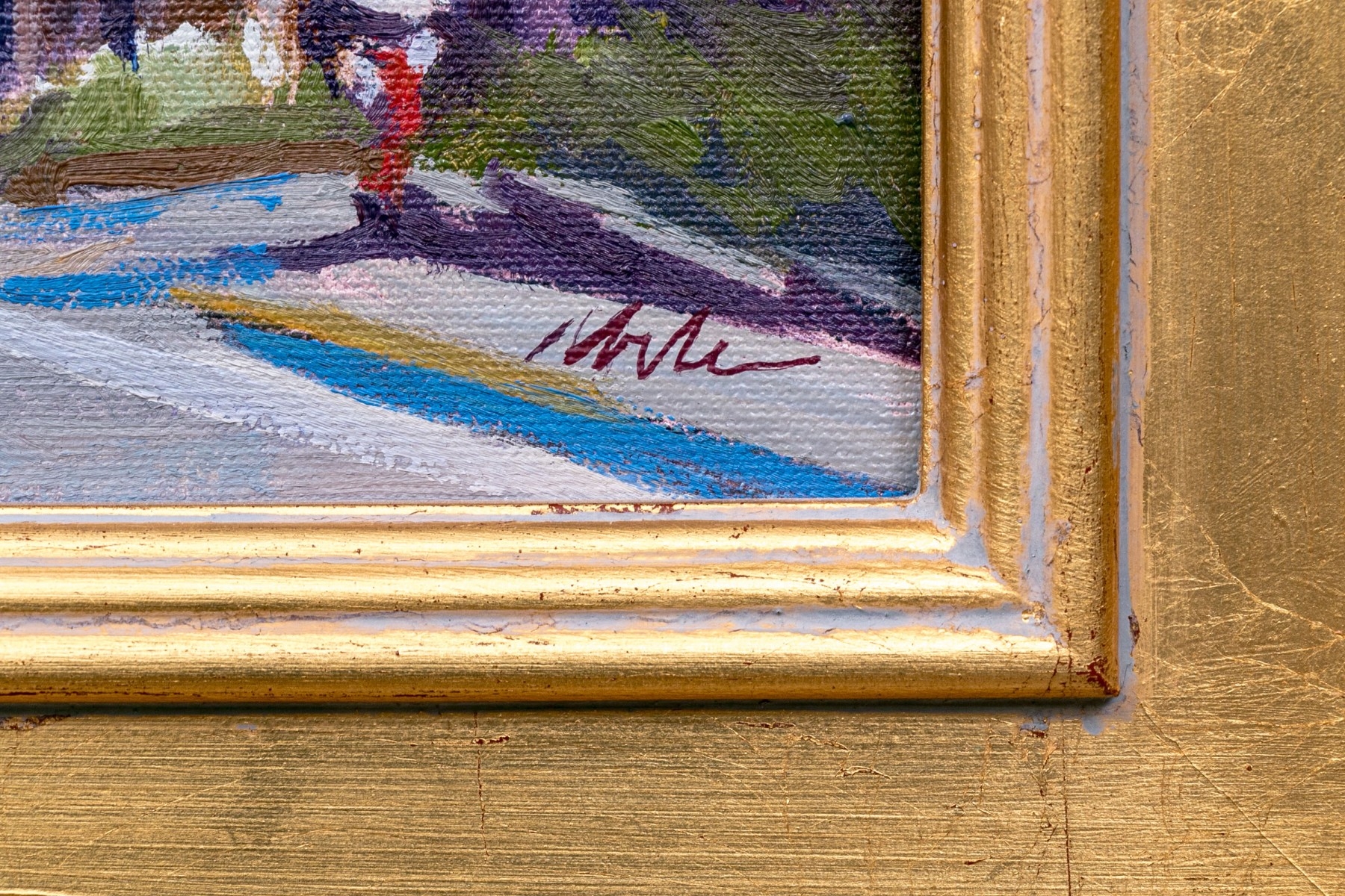 Artwork by Robert Abele, Robert Abele III (American, Made of oil on board painting