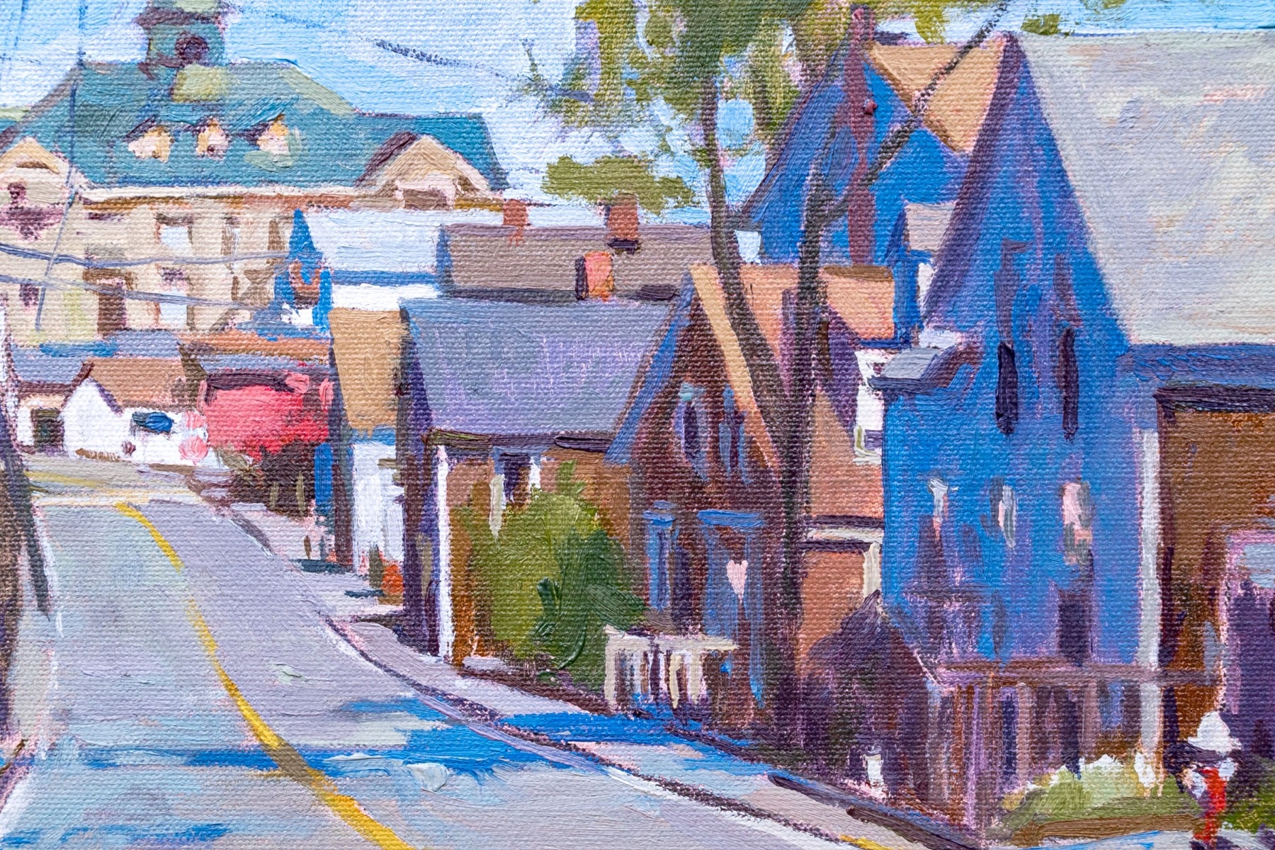 Artwork by Robert Abele, Robert Abele III (American, Made of oil on board painting