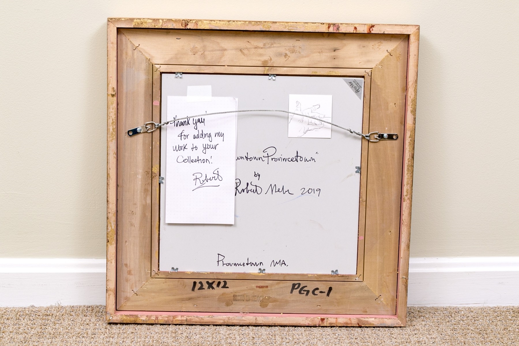 Artwork by Robert Abele, Robert Abele III (American, Made of oil on board painting