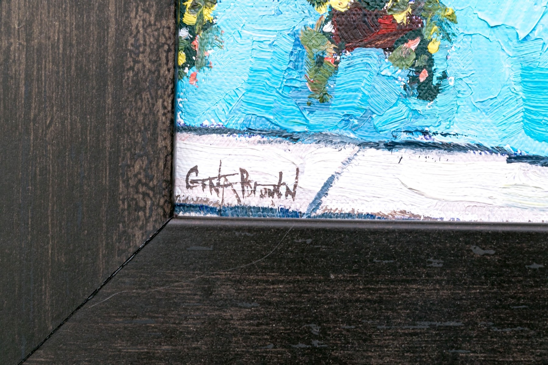 Artwork by Gina Brown, Gina Brown (American, Made of oil on board