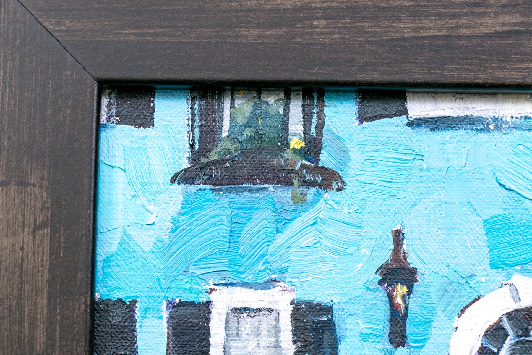 Artwork by Gina Brown, Gina Brown (American, Made of oil on board