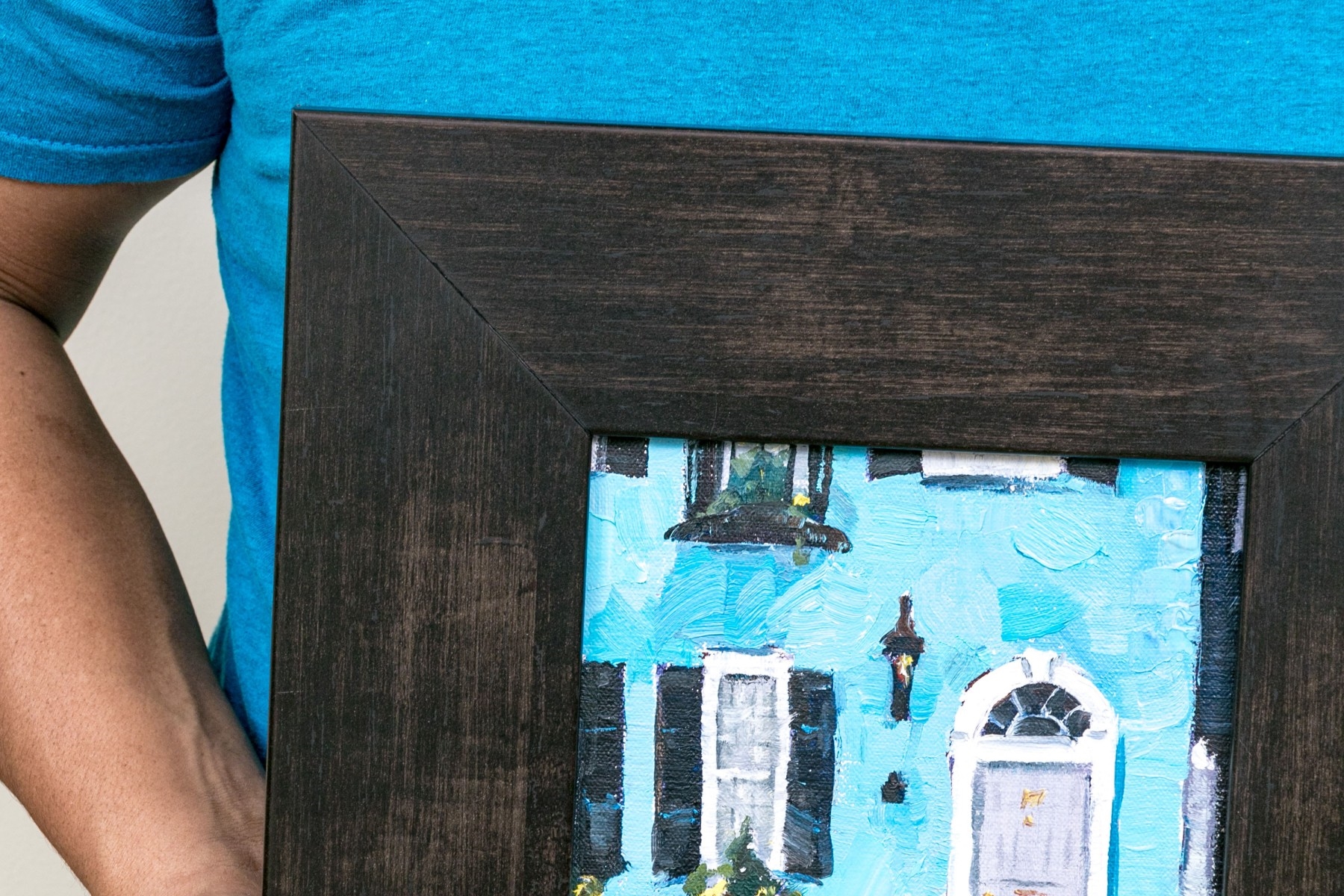 Artwork by Gina Brown, Gina Brown (American, Made of oil on board