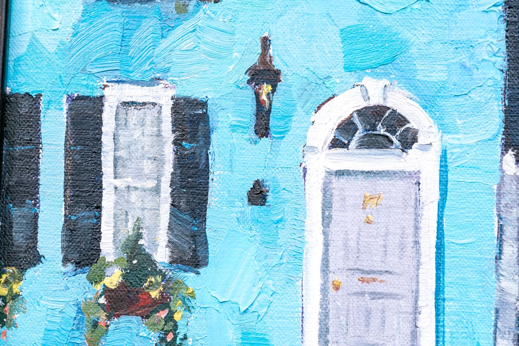 Artwork by Gina Brown, Gina Brown (American, Made of oil on board