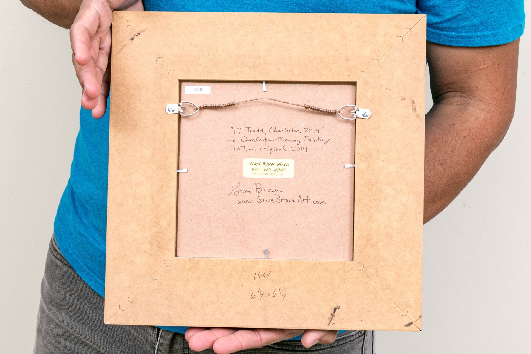 Artwork by Gina Brown, Gina Brown (American, Made of oil on board