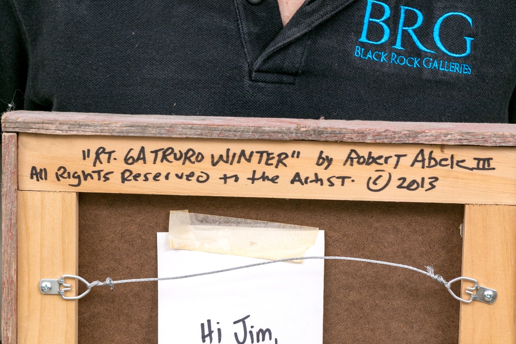 Artwork by Robert Abele, Robert Abele III (American, Made of oil on board