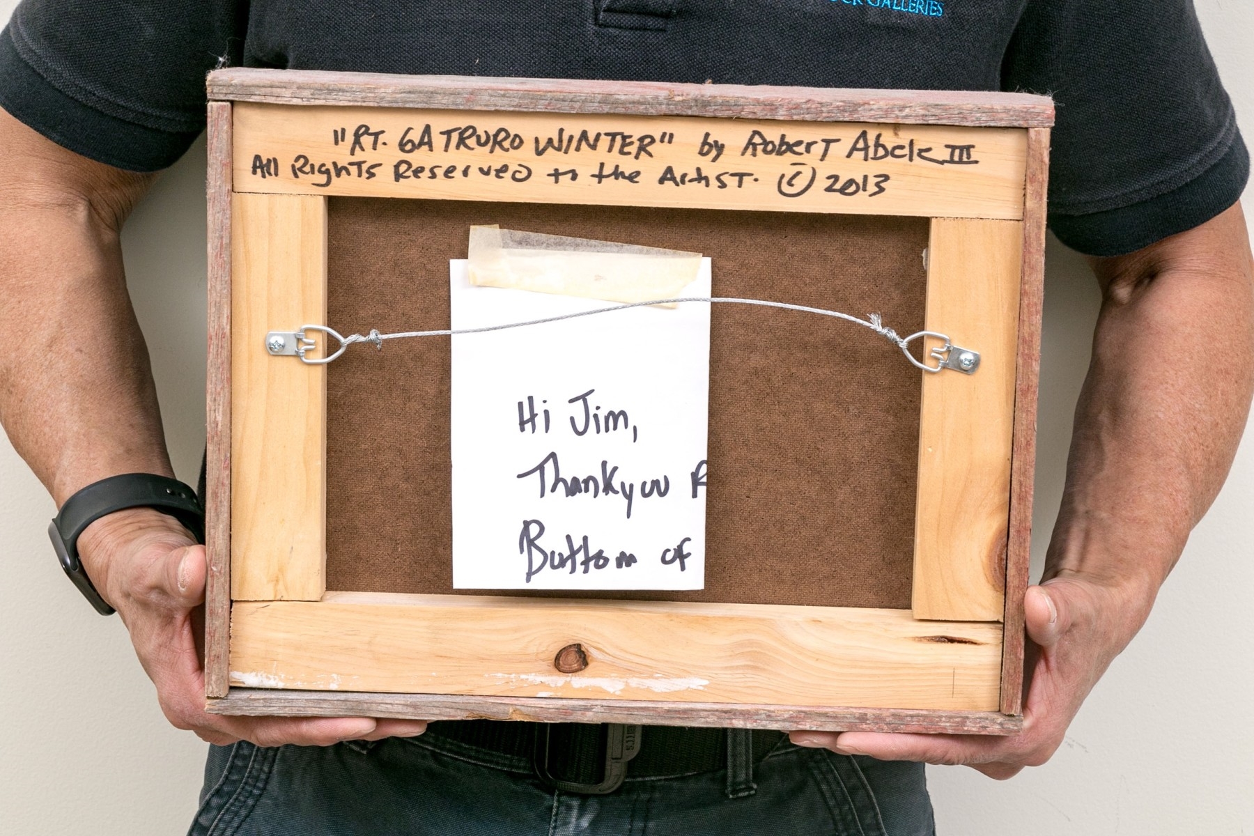 Artwork by Robert Abele, Robert Abele III (American, Made of oil on board