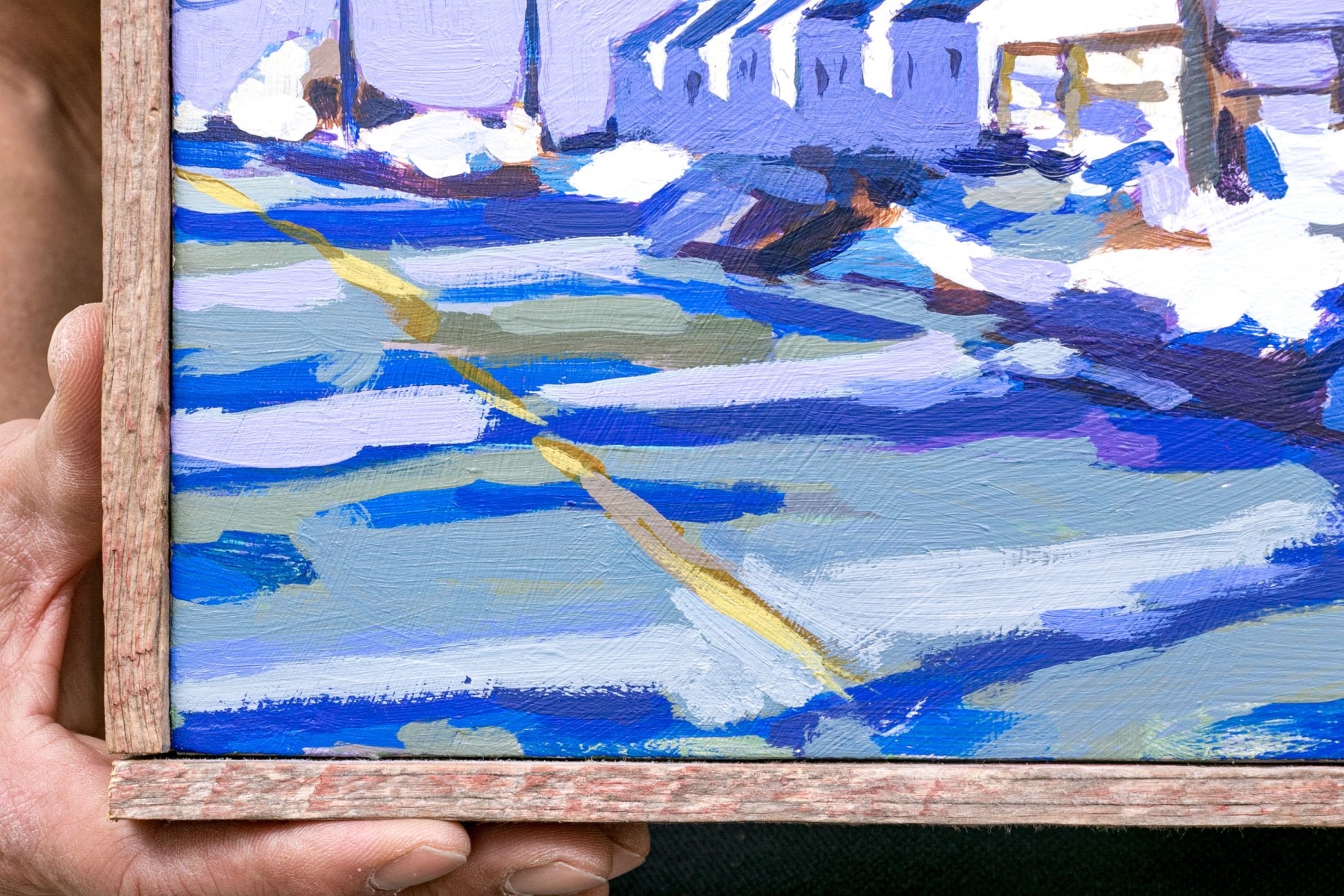 Artwork by Robert Abele, Robert Abele III (American, Made of oil on board