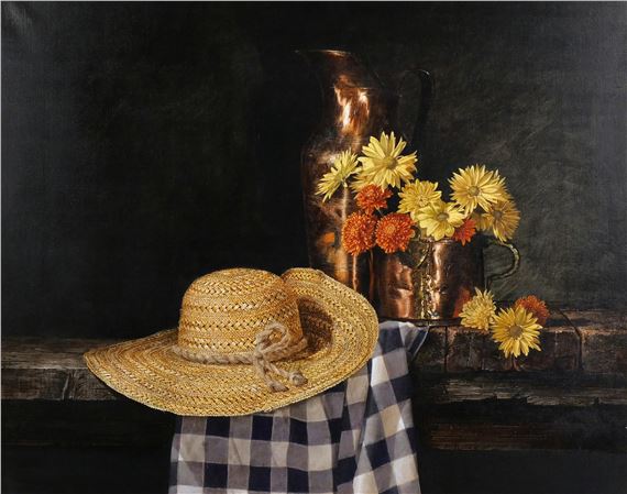 Oil on canvas by Gunter Korus, 1981