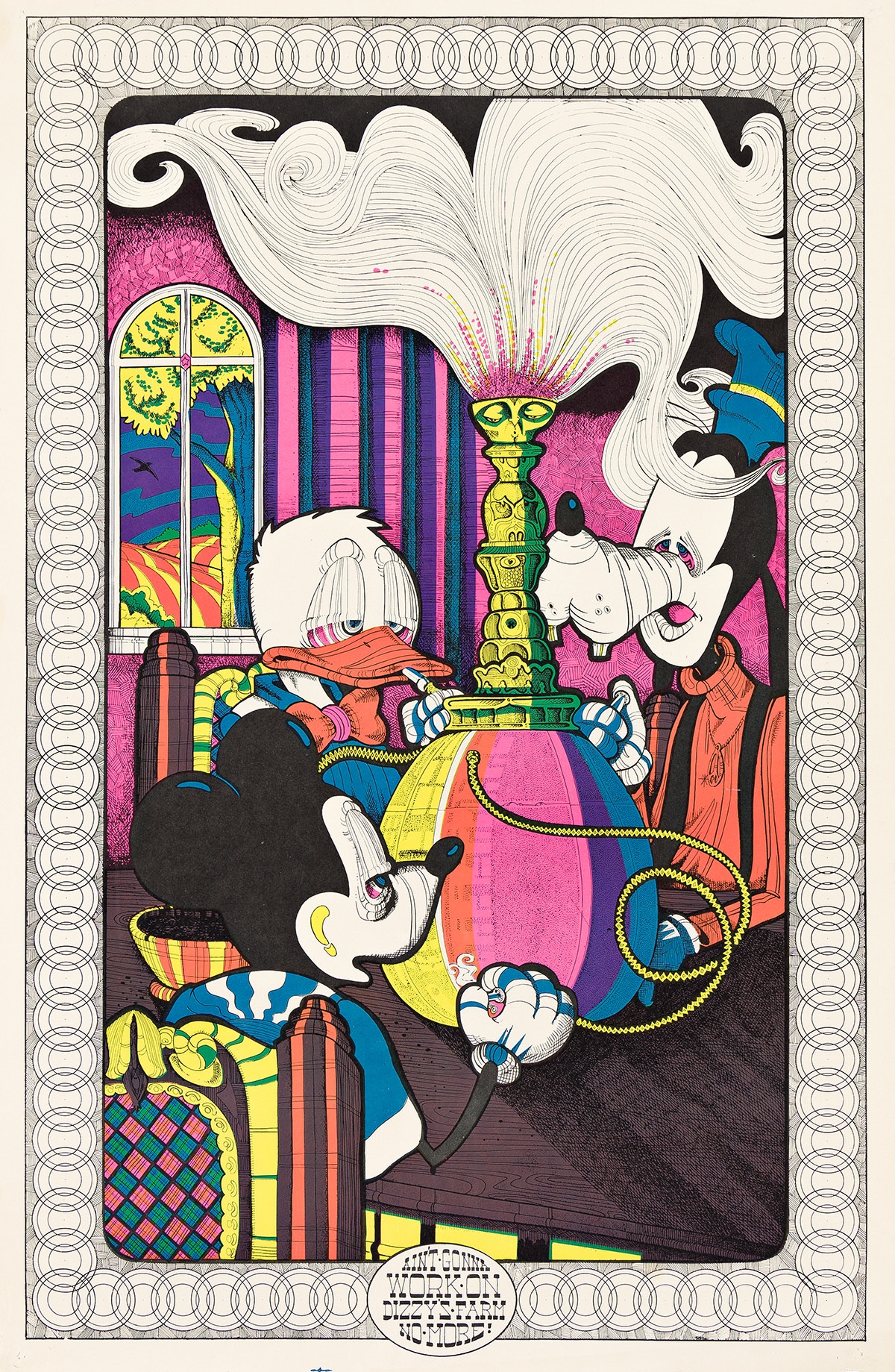 Artwork by Joe Petango, JOE PETANGO (1948- ), Made of album covers