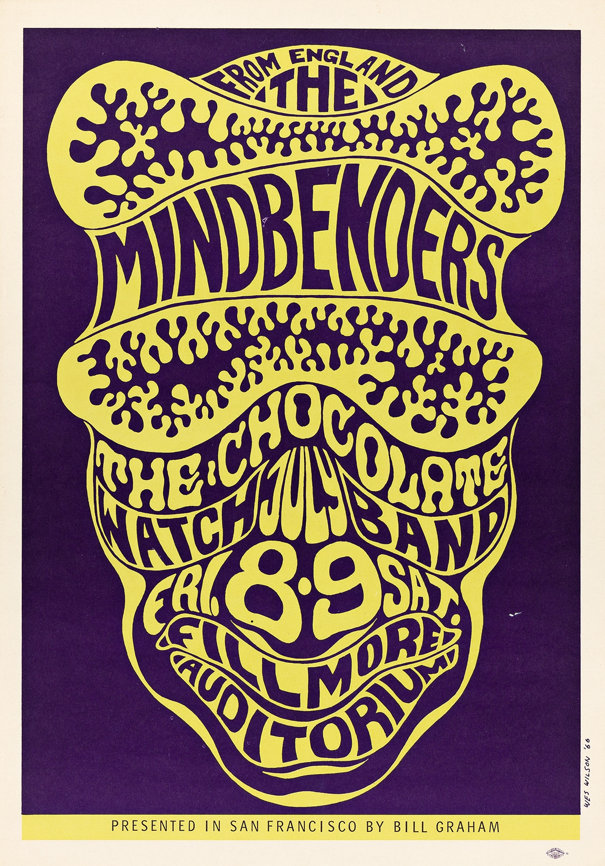 Wes Wilson | WES WILSON (1937-2020) (1966) | MutualArt