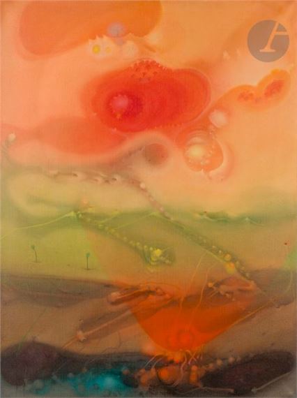 Landscape by Mauro Mejíaz, circa 1975