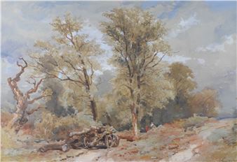 Logging Wagons, Leigh Woods - Henry Whatley