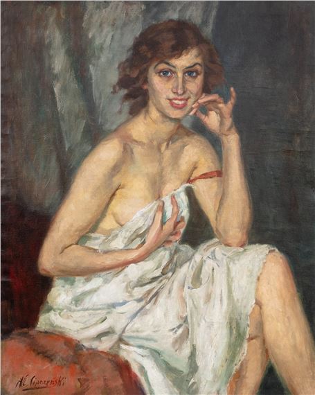 Akt kobiety by Albert Lipczinski