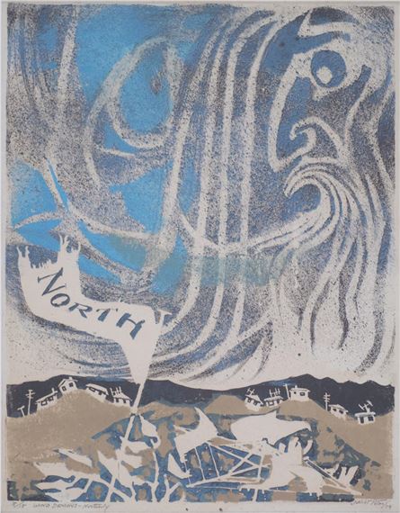 Wind Demons, Northerly by Juliet Peter, 1974