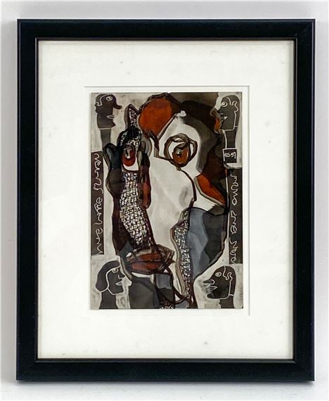 GERARD SENDREY, FRENCH (B. 1928) INK ON PAPER by Gérard Sendrey, 1928