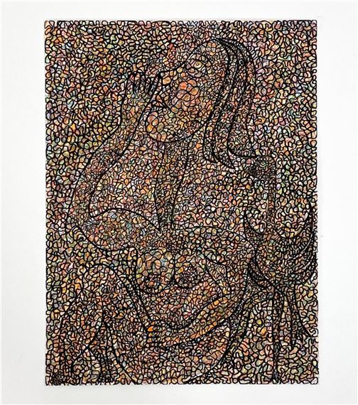 GERARD SENDREY, FRENCH (B. 1928) MIXED MEDIA by Gérard Sendrey, 1928