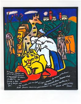 HOWARD DESNOS/PHIL DEMISE 20TH C. OUTSIDER ART A/C - Phil Demise Smith