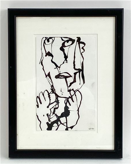 GERARD SENDREY, FRENCH (B. 1928) INK ON PAPER by Gérard Sendrey, 1928