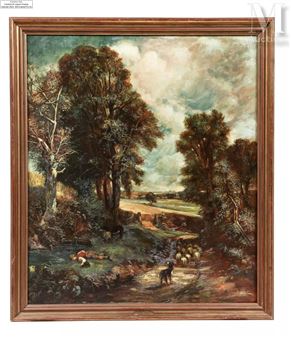 Paysage en sous bois - Benito Cruz Mesa