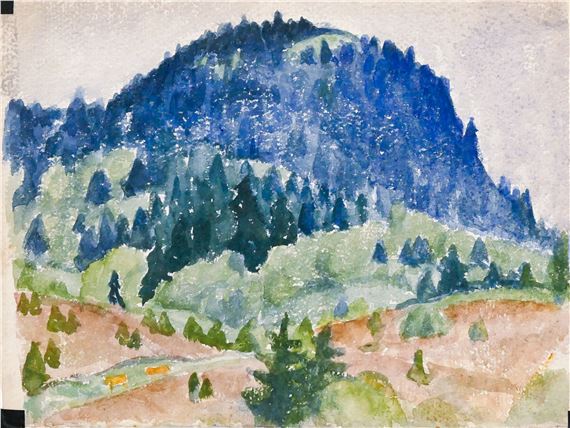 Arthur Runquist | Arthur or Albert Runquist ''Mountain Landscape ...