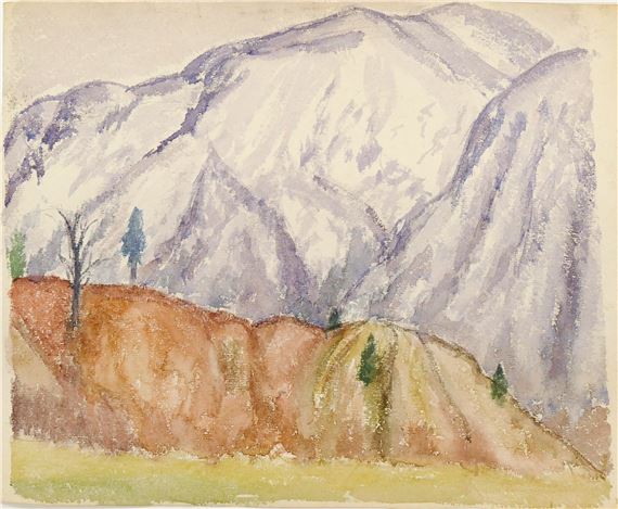 Arthur Runquist | Arthur or Albert Runquist ''Mountain Landscape ...