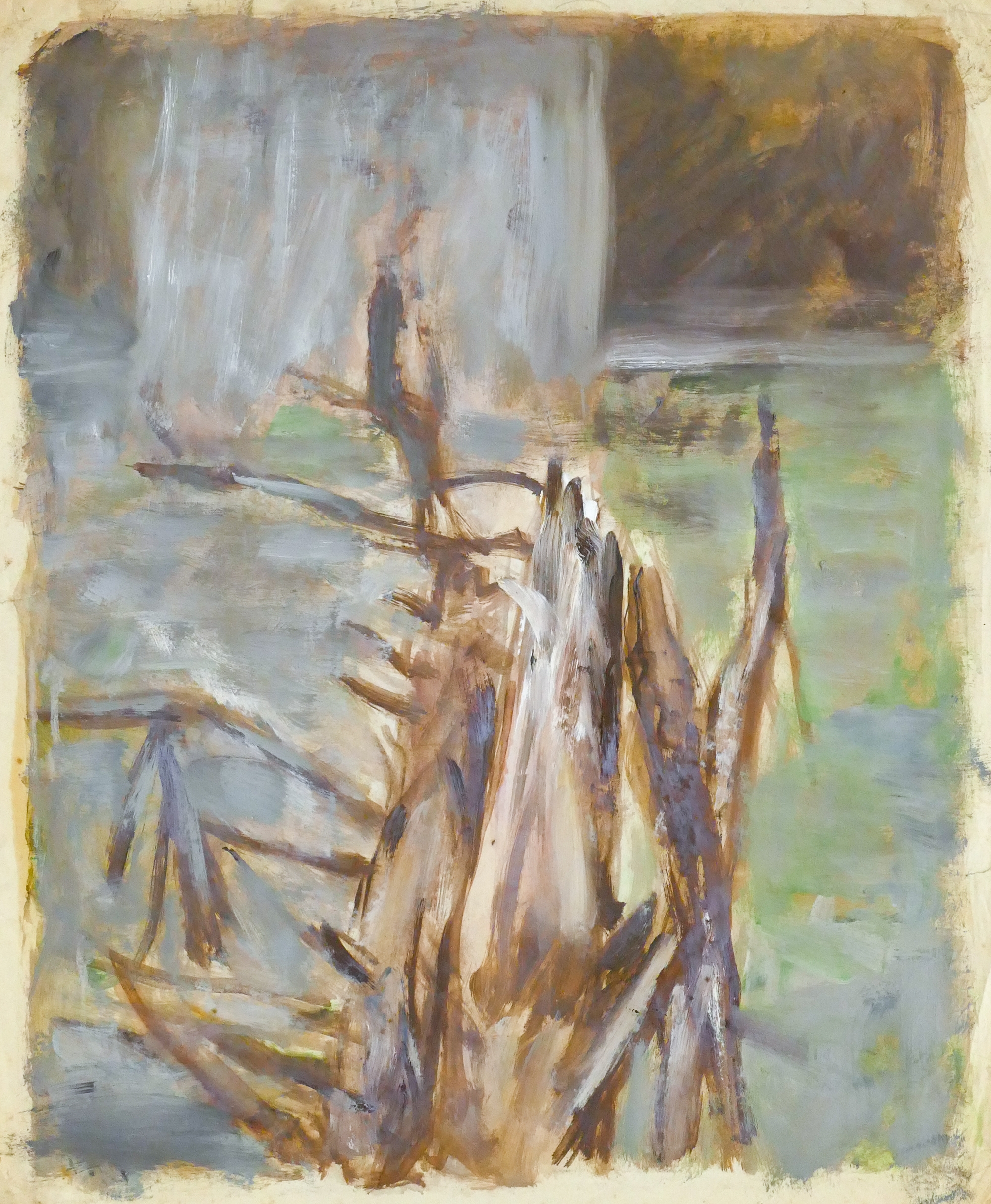 Arthur Runquist | Arthur or Albert Runquist ''Reaching Tree Limbs'' Oil ...