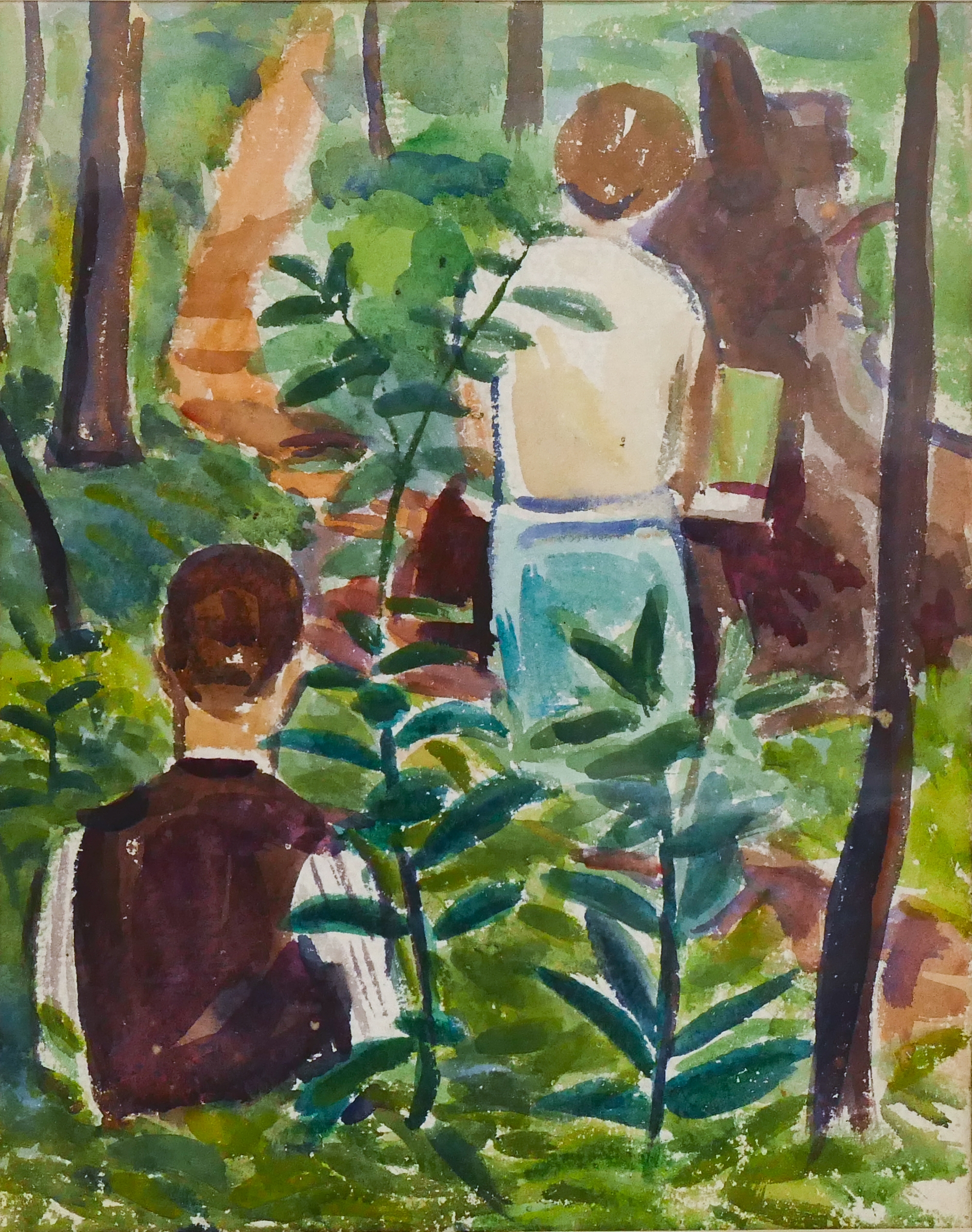 Arthur Runquist | Arthur or Albert Runquist ''Forest Figures ...
