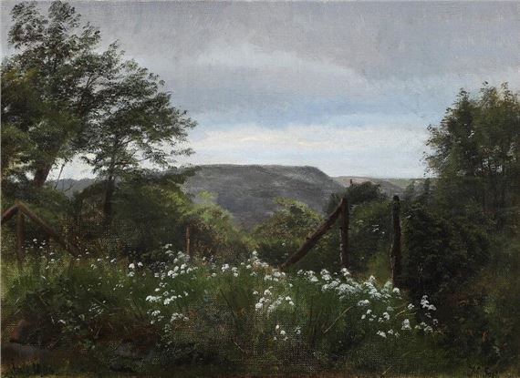 Landscape by Harald Frederik Foss