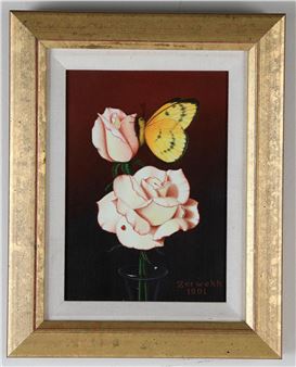 Yellow Butterfly, 1991, - Beatrice Zerwekh