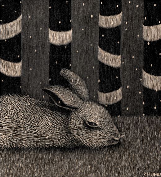 졸린눈-토끼 by Shumu, 2020