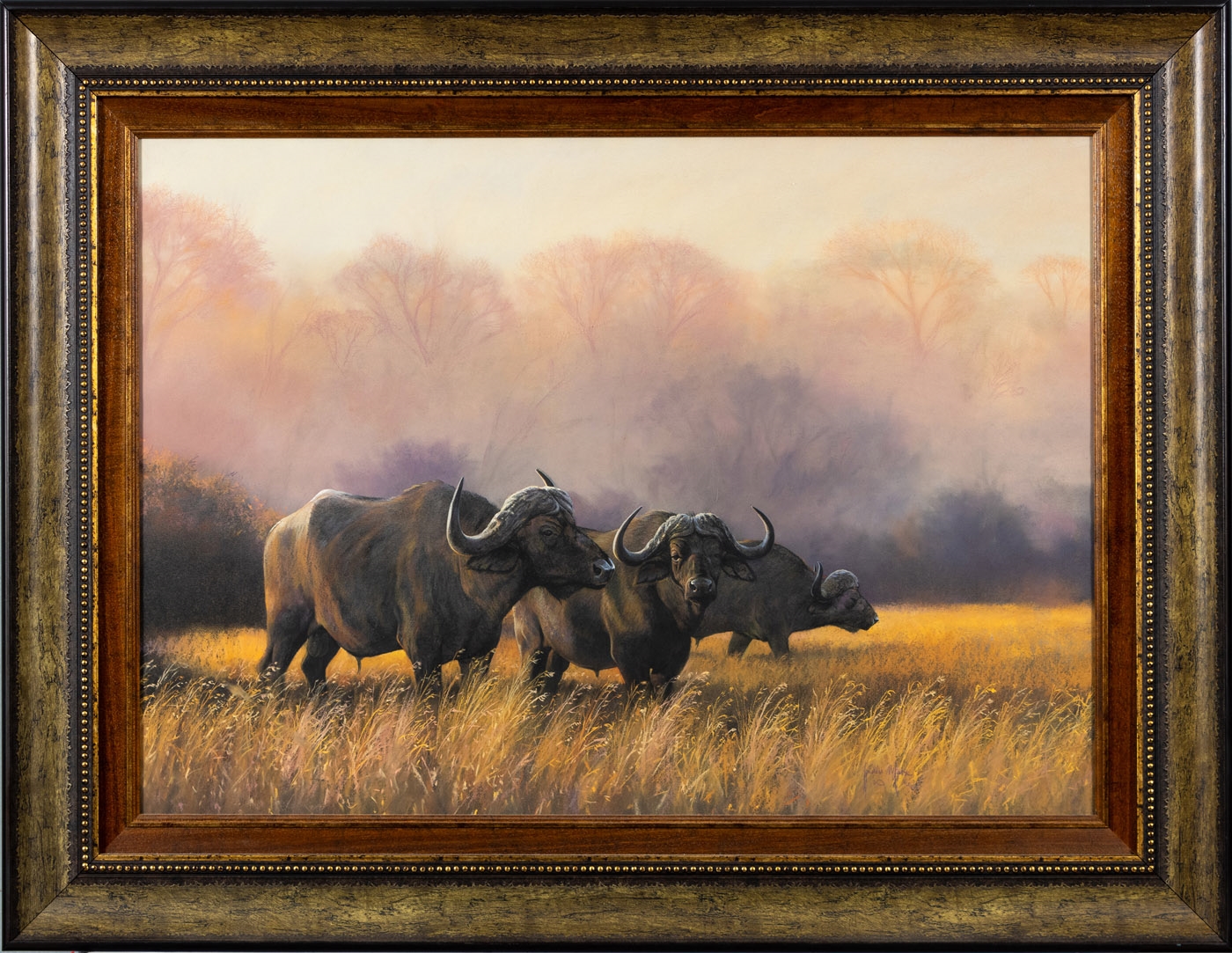 Ignatius Marx | blue wildebees | MutualArt
