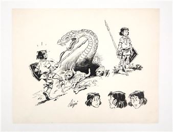 Research work for a fantasy series - Chiqui de la Fuente