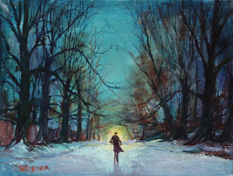 Ib Eisner | Winter landscape | MutualArt