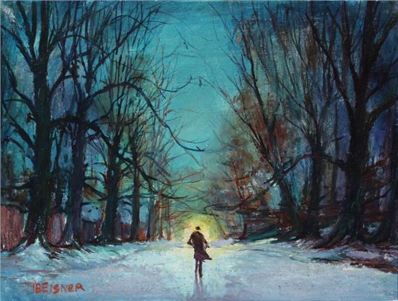Ib Eisner | Winter landscape | MutualArt