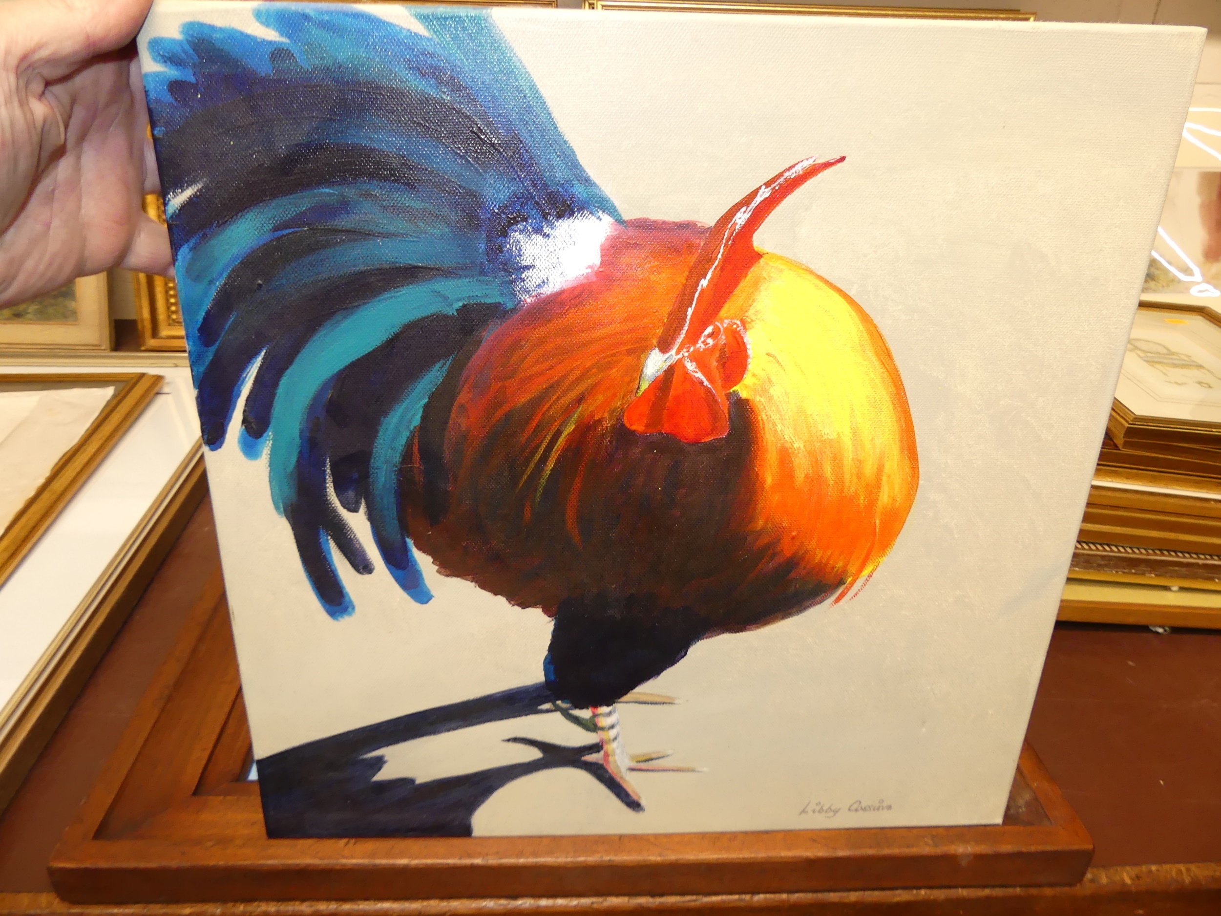 Artwork by James 'justso' Ridington, - Goats on Cheddar Gorge, Made of acrylic