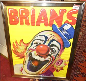 clown study - Duncan Fearnley