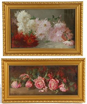 1950) ROSES & CHRYSANTHEMUMS. - Gertrude E Offord