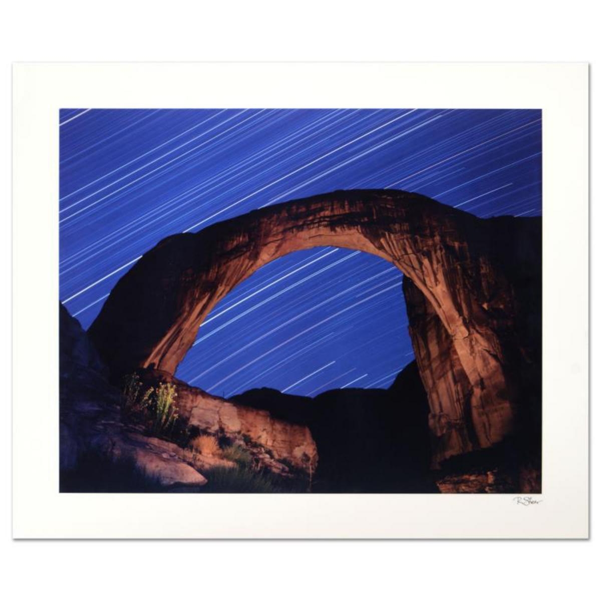 Artwork by Robert Sheer, Rainbow Bridge, Made of photo