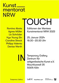 In Touch Editions of the Mentees Kunstmentorat Nrw 2023v - Temporary Gallery