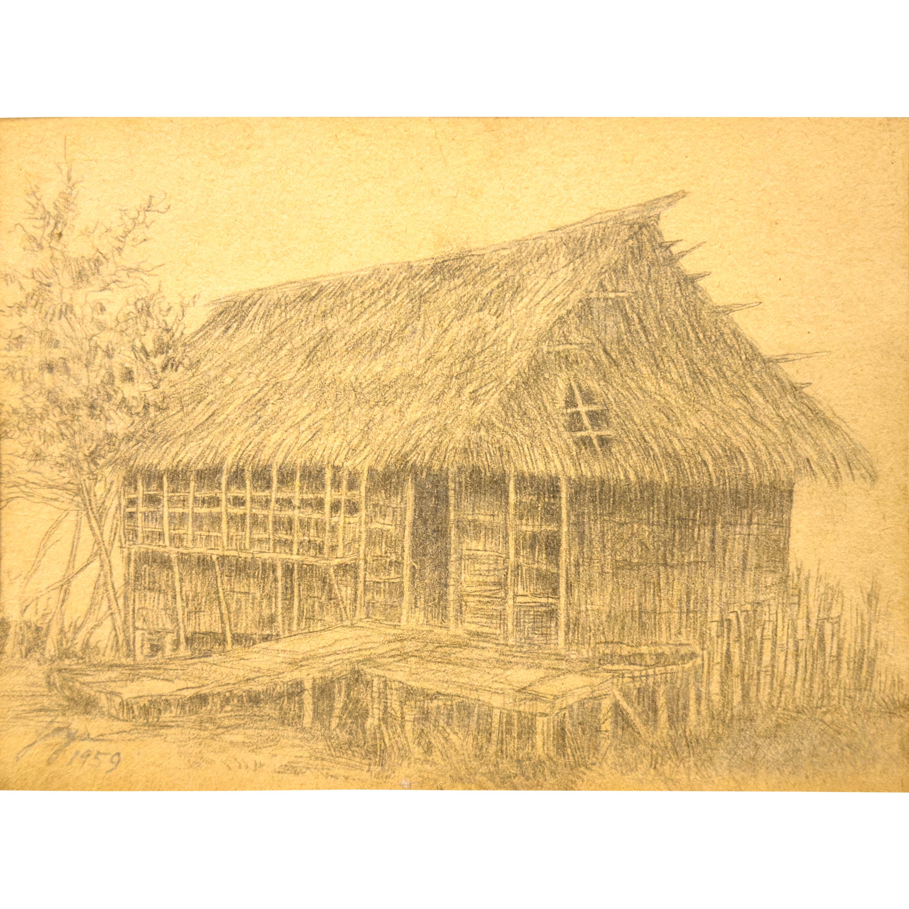 Artwork by José Joya, Untitled (Kubo), Made of Graphite on paper