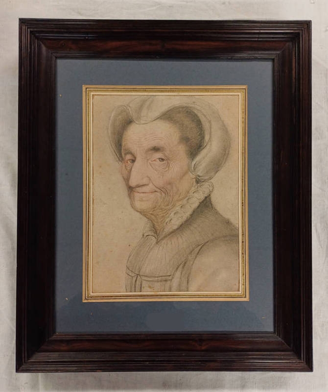 Portrait of an elderly lady - Nicolas Lagneau