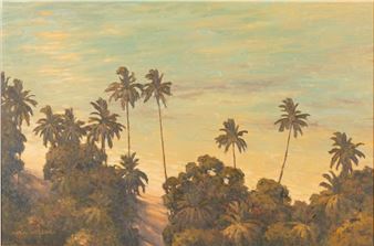 Daryl Millard, Overlooking Turquoise Bay, O/C - Daryl Millard