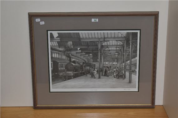 John S. Gibb | Carnforth Station | MutualArt