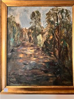 Wooded path - Jean Baptiste Grancher