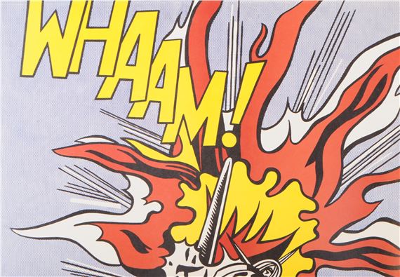 Roy Lichtenstein | ROY LICHTENSTEIN WHAAM! PRINT - PUBLISHED BY