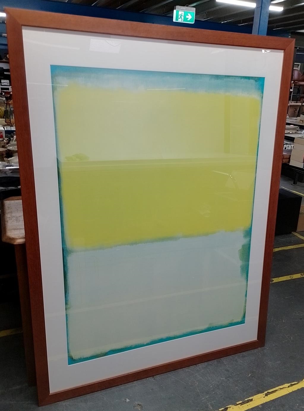 Artwork by Mark Rothko, Untitled, Made of print