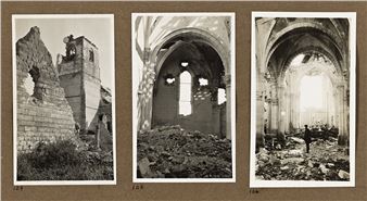 An archive of approximately 349 photos showing American Expeditionary Forces in France in WWI. - Julien Bryan