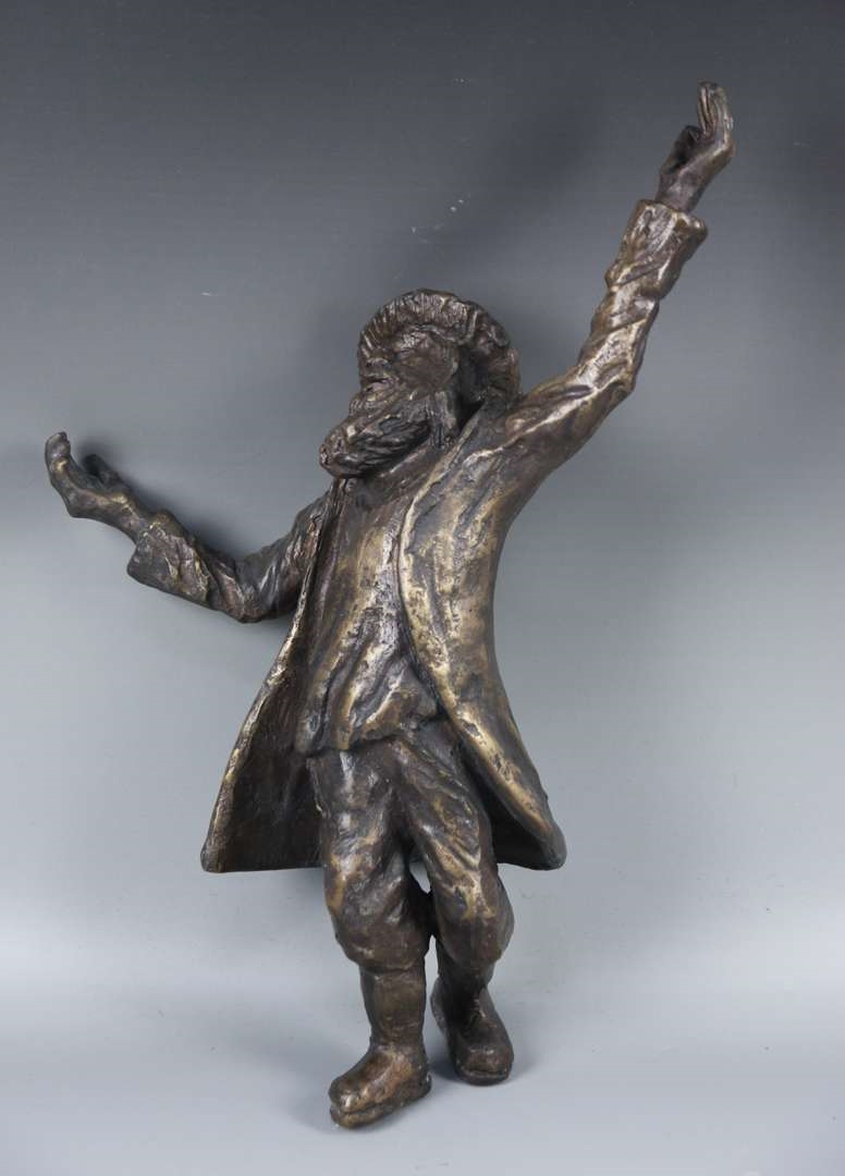 Nicky Imber | een bronzen sculptuur van twee dansende mannen | MutualArt
